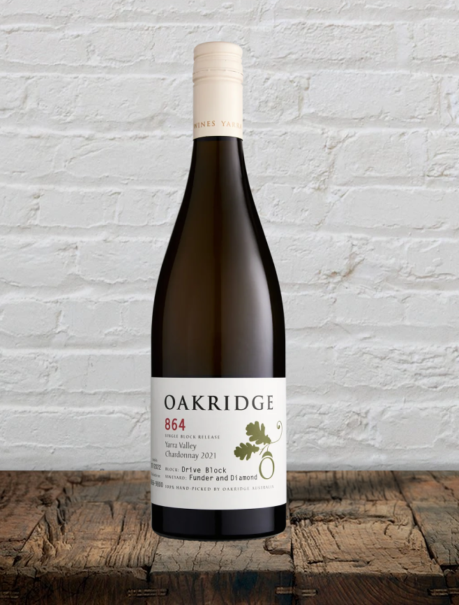 2021 Oakridge 864 Chardonnay, Yarra Valley, Australia