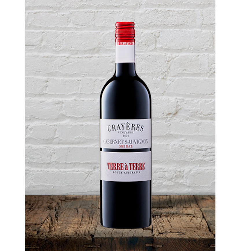 2021 Terre a terre “Crayeres” Cabernet Shiraz, South Australia